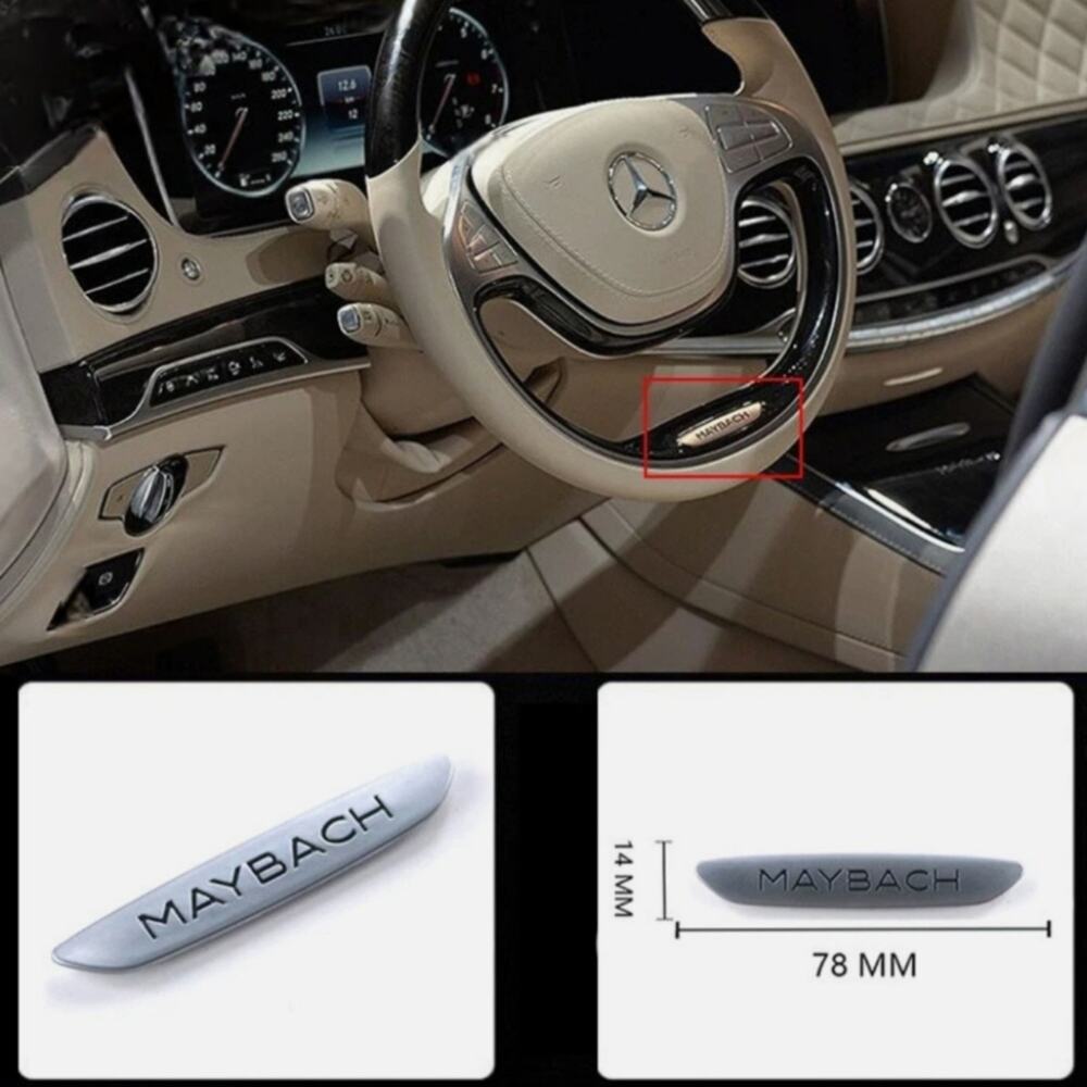 Maybach Steering Wheel Mark 14-17 Car Decal Mercedes Benz S Class S400S600L